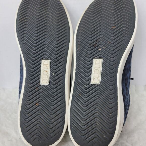 Cloud Footwear Womens Size 9. 5 Style Victory Blue Leopard Print - Picture 10 of 10